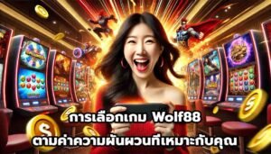 การเลือกเกม Wolf88 ตามค่าความผันผวนที่เหมาะกับคุณ-1